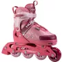Inline-Skates HUDORA Mia 2.0 verstellbare Größe 37–40, pink