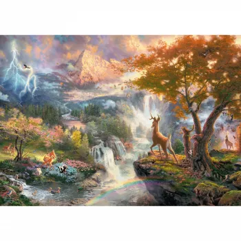 Schmidt Spiele Disney Bambi Puzzle 1000 Teile, Breite 693 mm, ab 12 Jahren