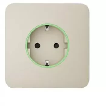 Abdeckplatte für Smart Socket Typ F Elfenbein – Ajax 60027