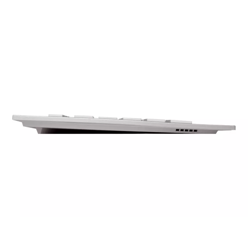CHERRY DW 8000 Tastatur Maus enthalten Büro RF Wireless Französisch Silber, Weiß