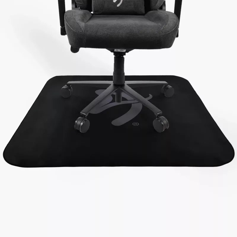 Stuhlmatte Arozzi AZ-ZONA-QTRO-BKGY Mikrofaser 1160 mm Schwarz/Grau