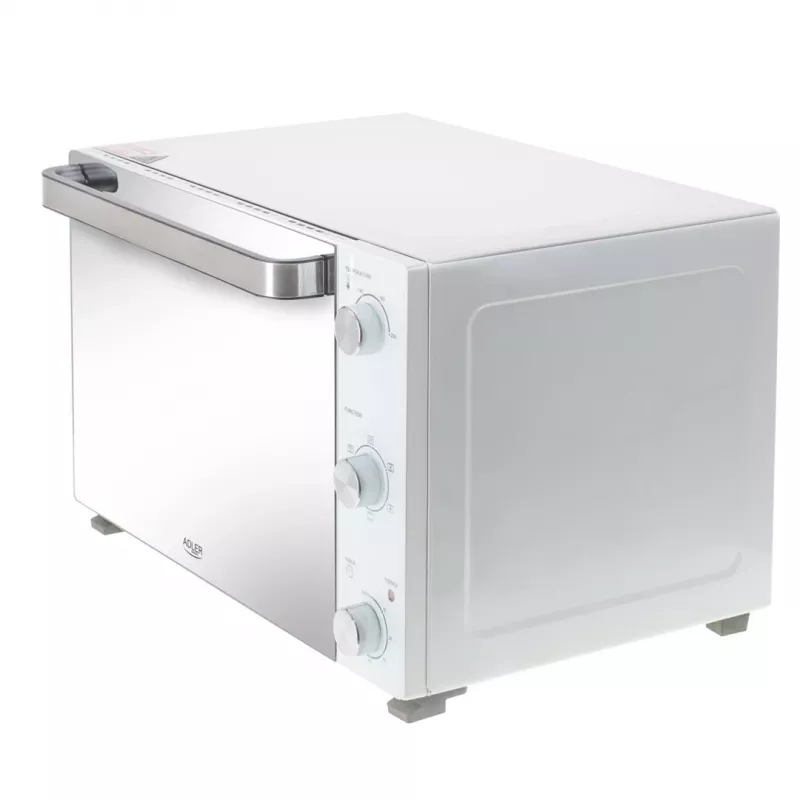 Elektrisches Tischbackofen Adler AD 6027, 48 L Kapazität, 1800 W, weiß