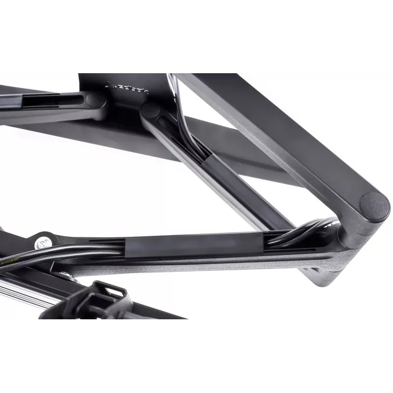 Edbak VSM654 schwenkbarer Wandarm, 65–86 Zoll, 45 kg, schwarz