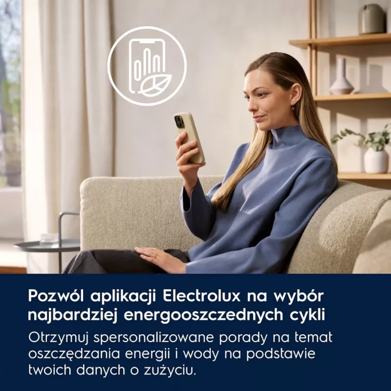Wäschetrockner Electrolux EW7D585UCP 8 kg Wärmepumpe, Kondensationstrocknung