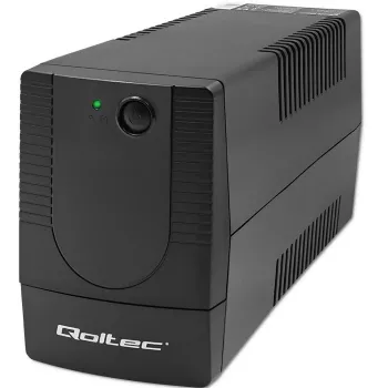 Qoltec 53774 USV (unterbrechungsfreie Stromversorgung) Line-Interactive 1 kVA 600 W 1 AC-Ausgang