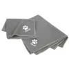 Handtuch VILEDA Pet Wipes 172650 450x700 mm, Polyester, maschinenwaschbar, grau