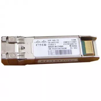 Cisco 10GBASE-SR S-Class SFP-Modul für 10-Gigabit-Ethernet-Bereitstellungen, Hot-Swappable, 5 Jahre Standardgarantie (SFP-10G-SR-S=)