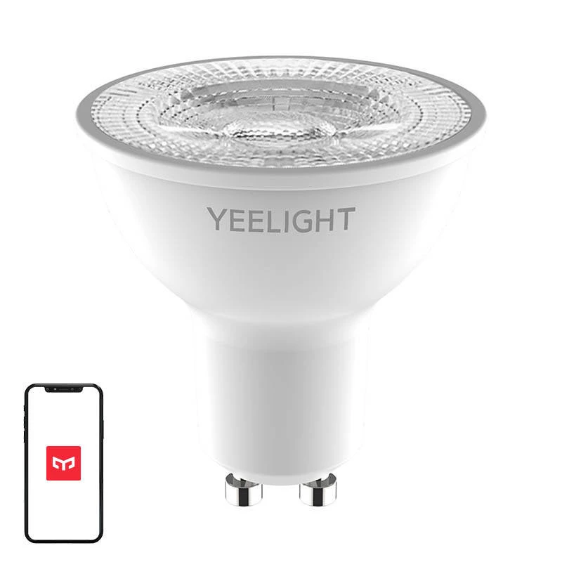 Yeelight W1 GU10 dimmbare smarte Lampe, 4er-Pack