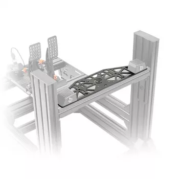 Montagehalterung Asetek SimSports 460×120×5 mm, Stahl, schwarz