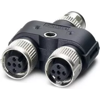Phoenix 1403627 Kabeladapter M12 Schwarz - Grau (1403627)
