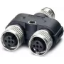 Phoenix 1403627 Kabeladapter M12 Schwarz - Grau (1403627)