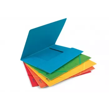 Ordner mit Gummizügen Forpus, A4, Karton, Kapazität 300 Blatt, orange