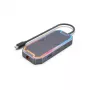 Unitek uHUB S7+ D1029A USB-C-Hub, USB 3.2 Gen 2 10 Gbps, HDMI 2.0, Gigabit-RJ45, 3,5-mm-Audio, 100 W, grau