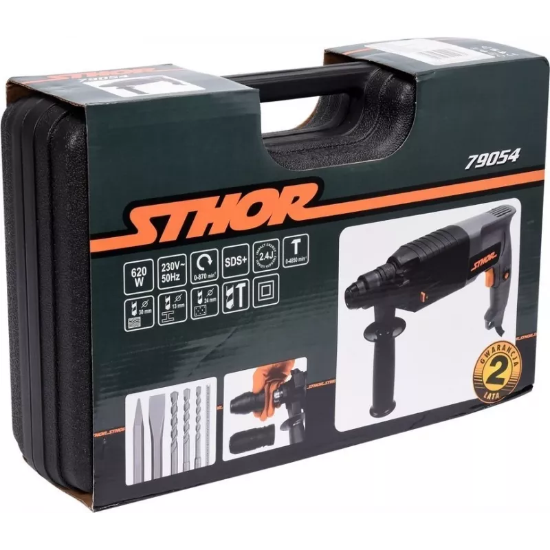 Hammerbohrer SDS Plus 620W STHOR 79054
