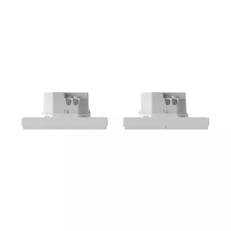 AQARA Smart Home Wandschalter H1, mit Neutralleiter, Doppelwippe (WS-EUK04)