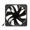 Fan Noiseblocker BlackSilentPro PK3 14 cm Schwarz