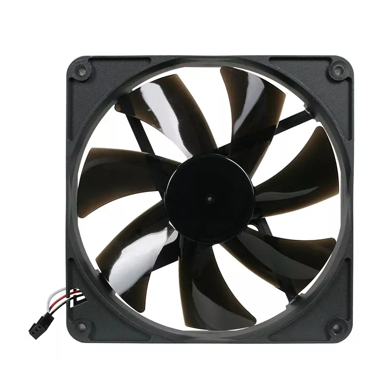 Fan Noiseblocker BlackSilentPro PK3 14 cm Schwarz