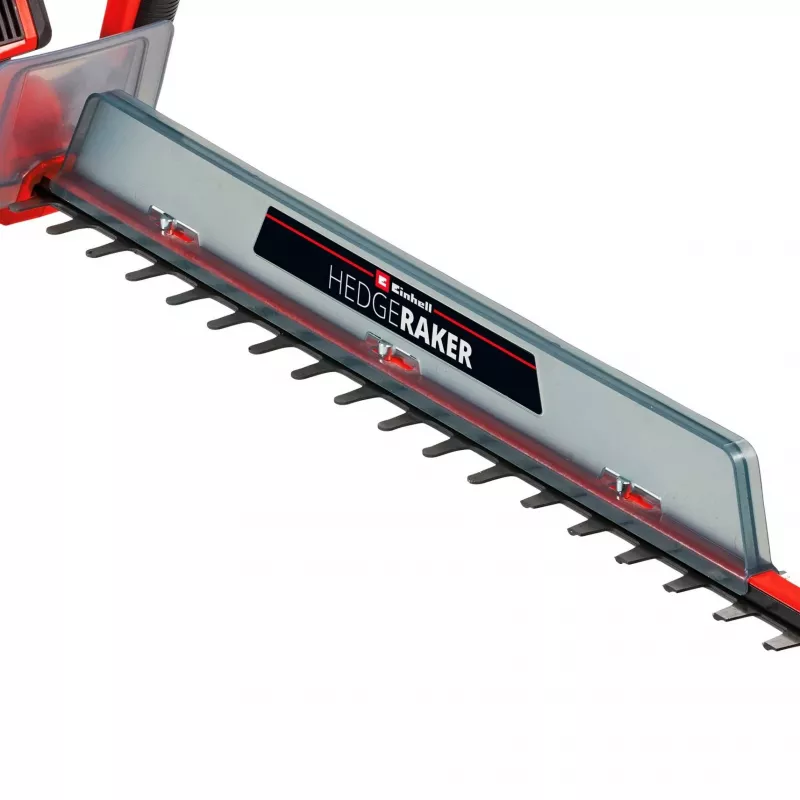 Einhell GE-CH 36/61 Li-Solo Akku-Heckenschere, 36 V (2x18 V) Power X-Change, 67 cm Schnittlänge, ohne Akku und Ladegerät, Rot/Schwarz