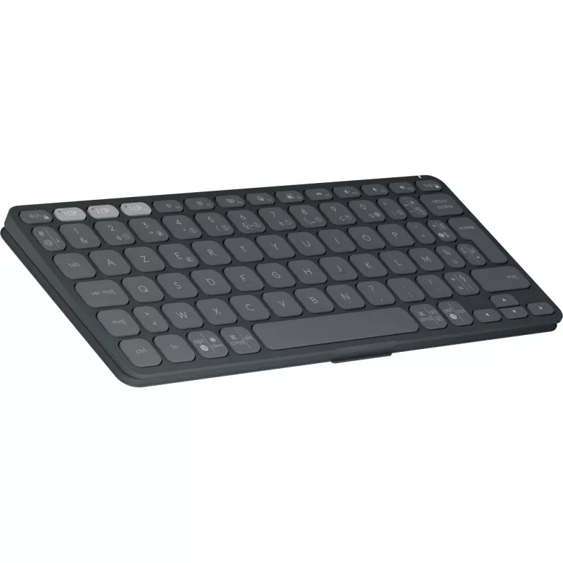 Logitech Keys-To-Go 2 Tastatur Universal Bluetooth AZERTY Französisch Graphit
