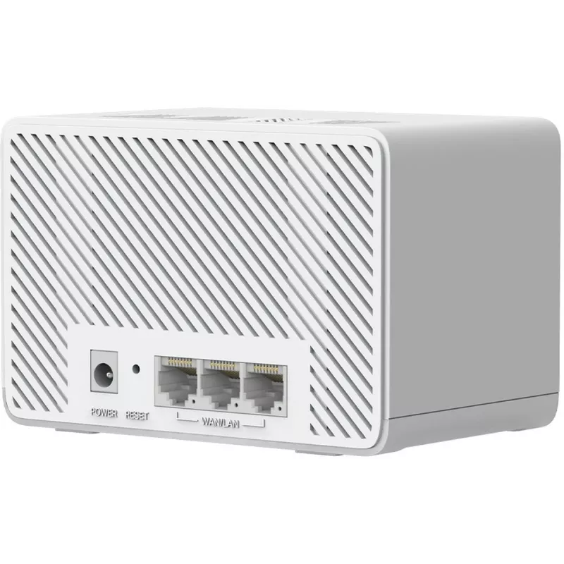 Mesh-WLAN System TP-LINK Mercusys Halo H25BE (Wi-Fi 7, Dualband 2,4/5 GHz, 2880 Mbps) 2er-Pack, 3 interne Antennen, weiß