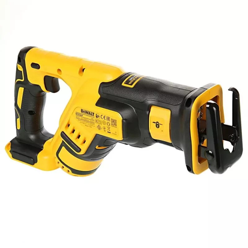 Säbelsäge DeWalt DCS367N 18V, Hub 2,86 cm, Schnitttiefe Holz 30 cm / Metall 10 cm, Gewicht 2,3 kg