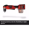 Einhell TE-AD 18 Li Solo Akku-Winkelbohrschrauber, Power X-Change, 18 V, 45 Nm, ohne Akku und Ladegerät, rot/schwarz