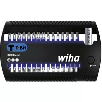 WIHA 41830 - Bit-Set XLSelector, 31-teilig gemischt, 25 mm, T-Bit (41830)