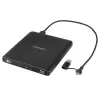 Intenso EOD 500BD Slim externer Blu-ray-Brenner, USB 3.2 Gen 1, Schwarz