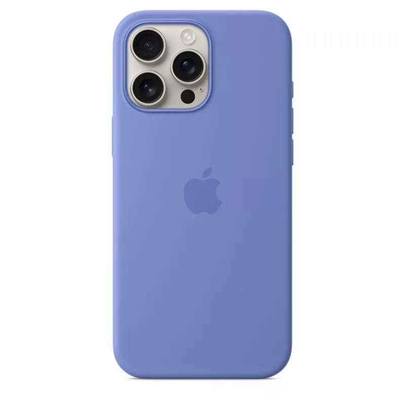 iPhone 16 Pro Max Silikoncase mit MagSafe - Periwinkle