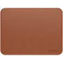 Satechi Premium Mauspad – Mauspad aus veganem Leder (braun)