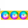 Thermaltake CT140 EX ARGB 140 mm Gelb 3er-Pack Gehäuselüfter