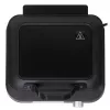 Waffeleisen Adler AD 3087 — elektrisches belgisches Waffeleisen, 2200 W, 2 rechteckige Platten 9×17 cm, schwarz