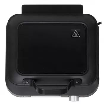 Waffeleisen Adler AD 3087 — elektrisches belgisches Waffeleisen, 2200 W, 2 rechteckige Platten 9×17 cm, schwarz