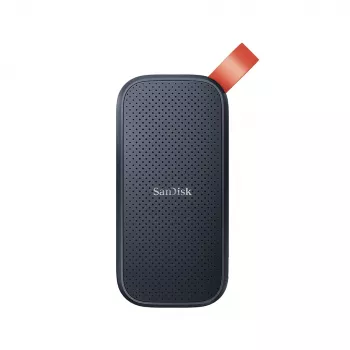 SanDisk Portable Externe Festplatte, 480GB, Schwarz, USB-C, SDSSDE30-480G-G25