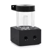 Alphacool Core 100 Aurora 15393 Ausgleichsbehälter, D5/VPP, ARGB, Acetal/Acryl, Schwarz