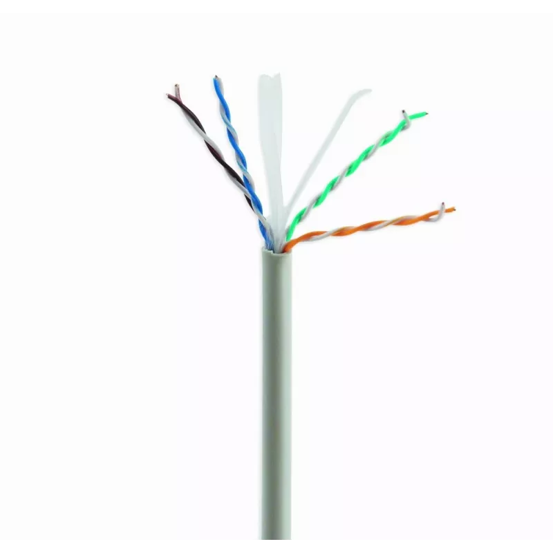 Gembird UPC-6004SE-SOL Cat6 UTP Netzwerkkabel auf Rolle, 305 m, grau