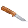 Feststehendes Messer HELLE Eggen H3LS #75 — Edelstahlgriff, Vollerl