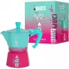 Bialetti Moka Express Squid Game Kapselkollektion - Blau Rosa