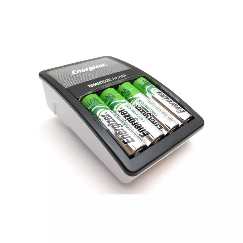 Energizer Maxi Ladegerät CHVCM4-EU mit 4 AA 2000 mAh NiMH-Akkus (CHVCM4-EU)