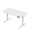 Schreibtisch mark adler Leader 7.3 Weiß — höhenverstellbare ergonomische Workstation