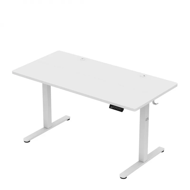 Schreibtisch mark adler Leader 7.3 Weiß — höhenverstellbare ergonomische Workstation
