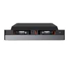 Hub Baseus T-Space mit USB-C-auf-Lightning-Kabeln für Tesla-Fahrzeuge (schwarz)