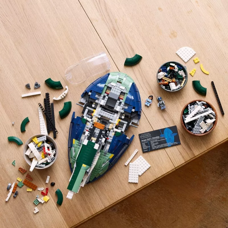 LEGO STAR WARS 75409 Jango Fetts Firespray-Klasse Raumschiff