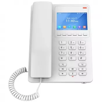 IP-Telefon Grandstream Networks GHP630 Weiß 2 Leitungen LCD WLAN