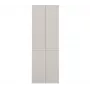Badezimmerschrank Nel DD 1K Korb Farbe Kaschmir Lange Türen