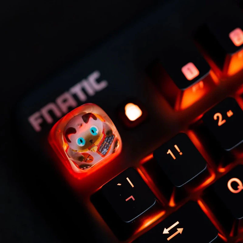 Fnatic Artisan Keycap Loeya Tastenkappe, orange