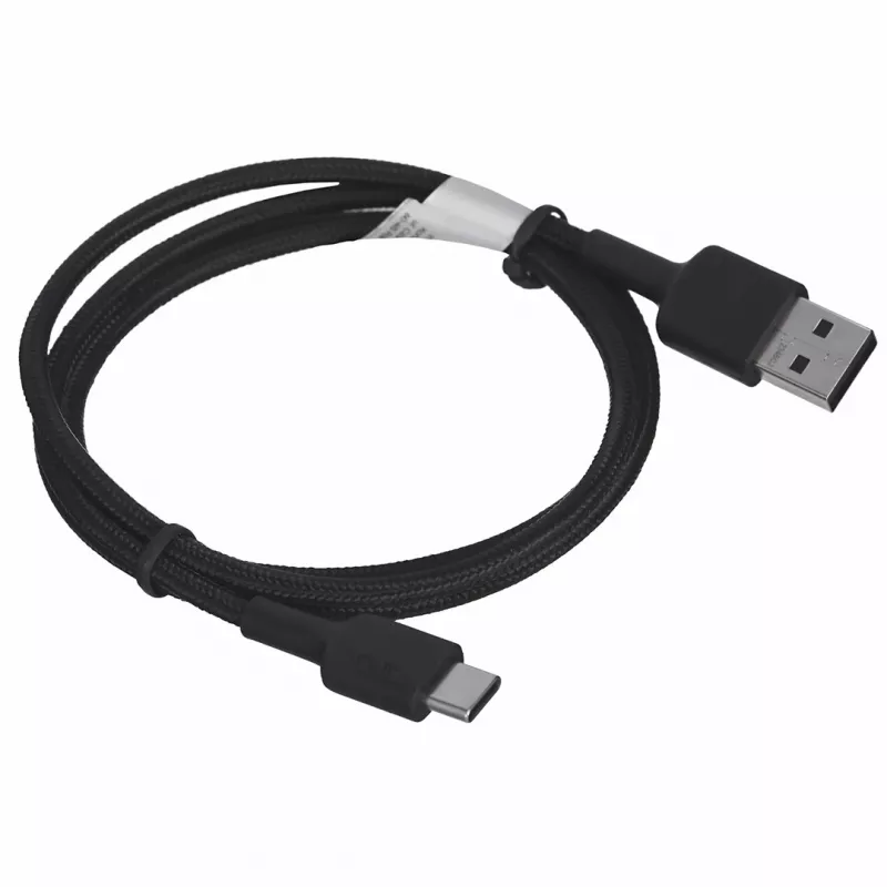 AUKEY CB-CD30 USB-A-auf-USB-C-Kabel 0,9 m, Nylongeflecht, 60W PD, 3A, schwarz