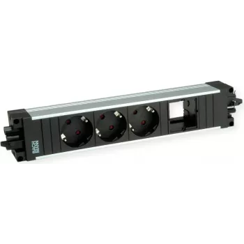 Bachmann STEP ALU 3xCEE7/3 1xCM GST18 Steckdosenleiste (906.0237)