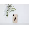 Smartphone-Hülle man and wood für iPhone XS Max Indian Schwarz