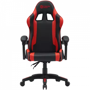 Gaming-Stuhl CANYON Core SGCH2 — ergonomisches Design, höhenverstellbar, schwarz/rot